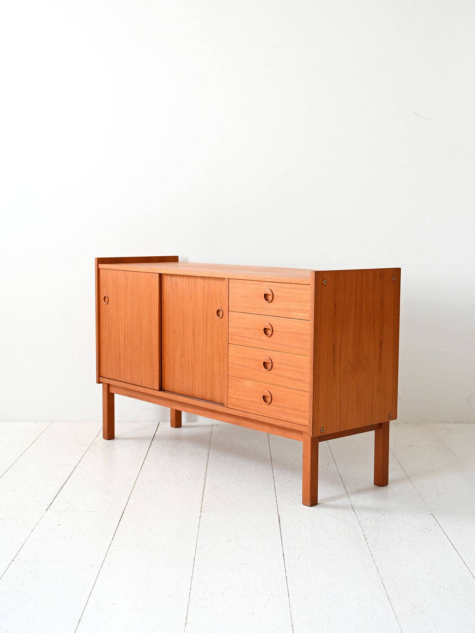 1950s/60s Scandinavian Teak Sideboard Cabinet