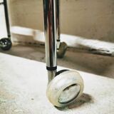 Vintage folding dessert on wheels