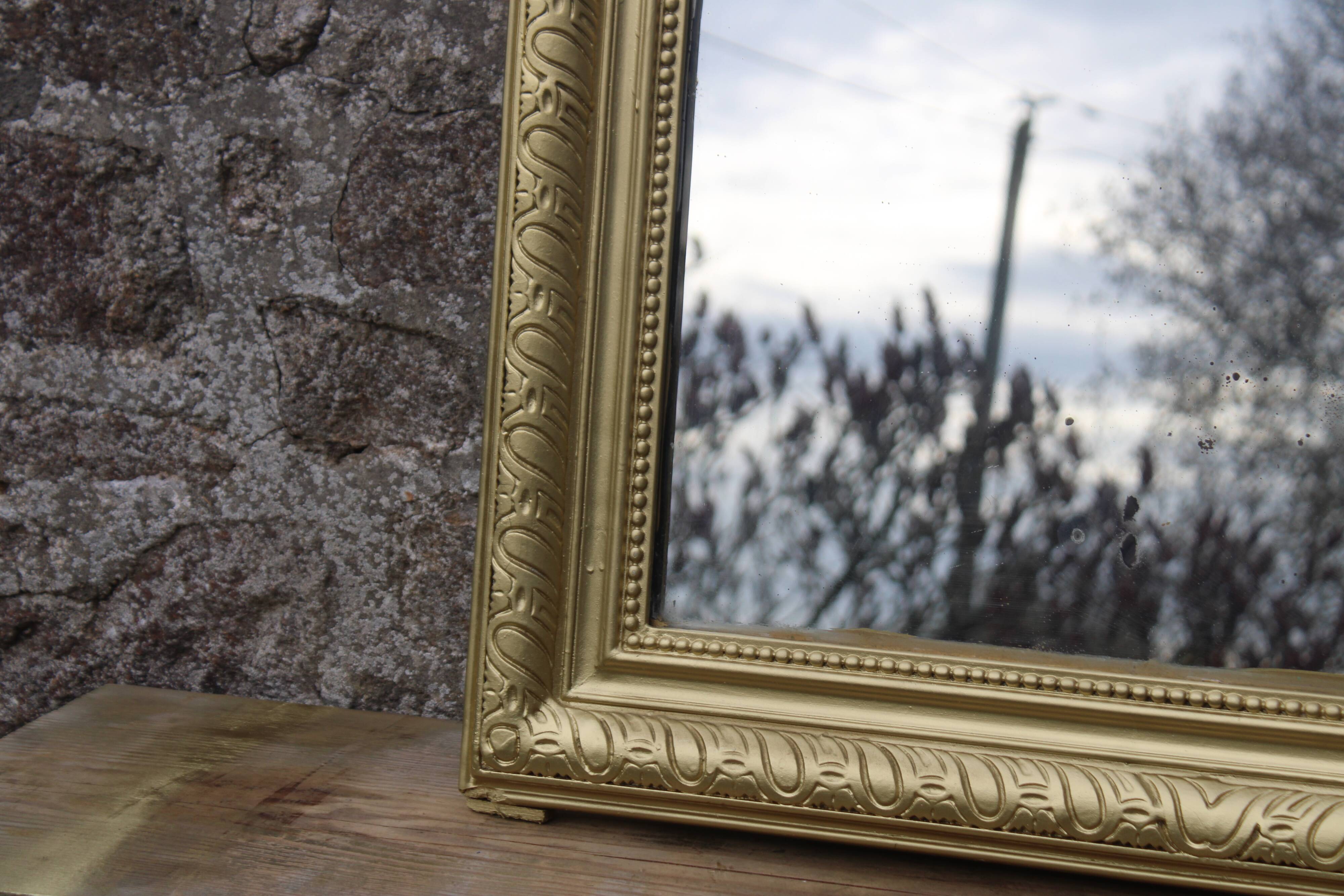 Antique mirror in Louis Philippe style
