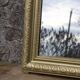 Antique mirror in Louis Philippe style