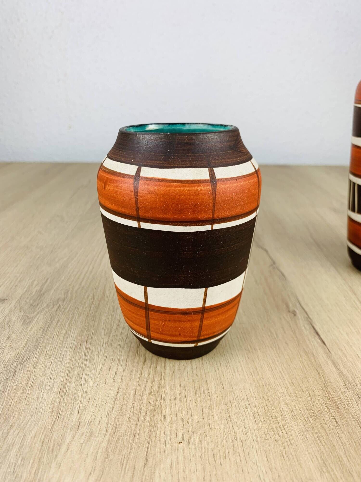 Pair of vintage West Germany vases, ceramic