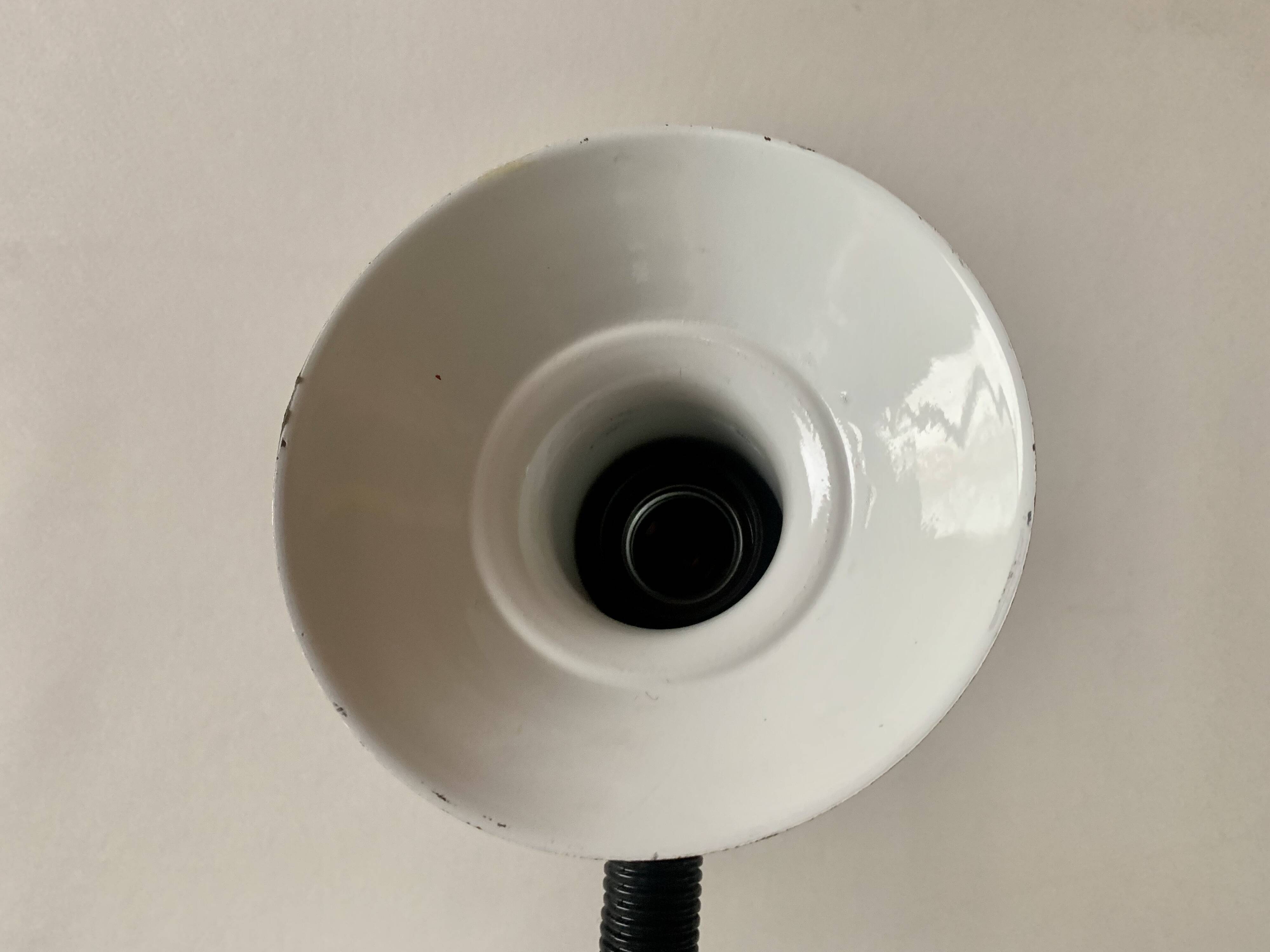 Fase vintage black and white desk lamp