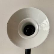 Fase vintage black and white desk lamp