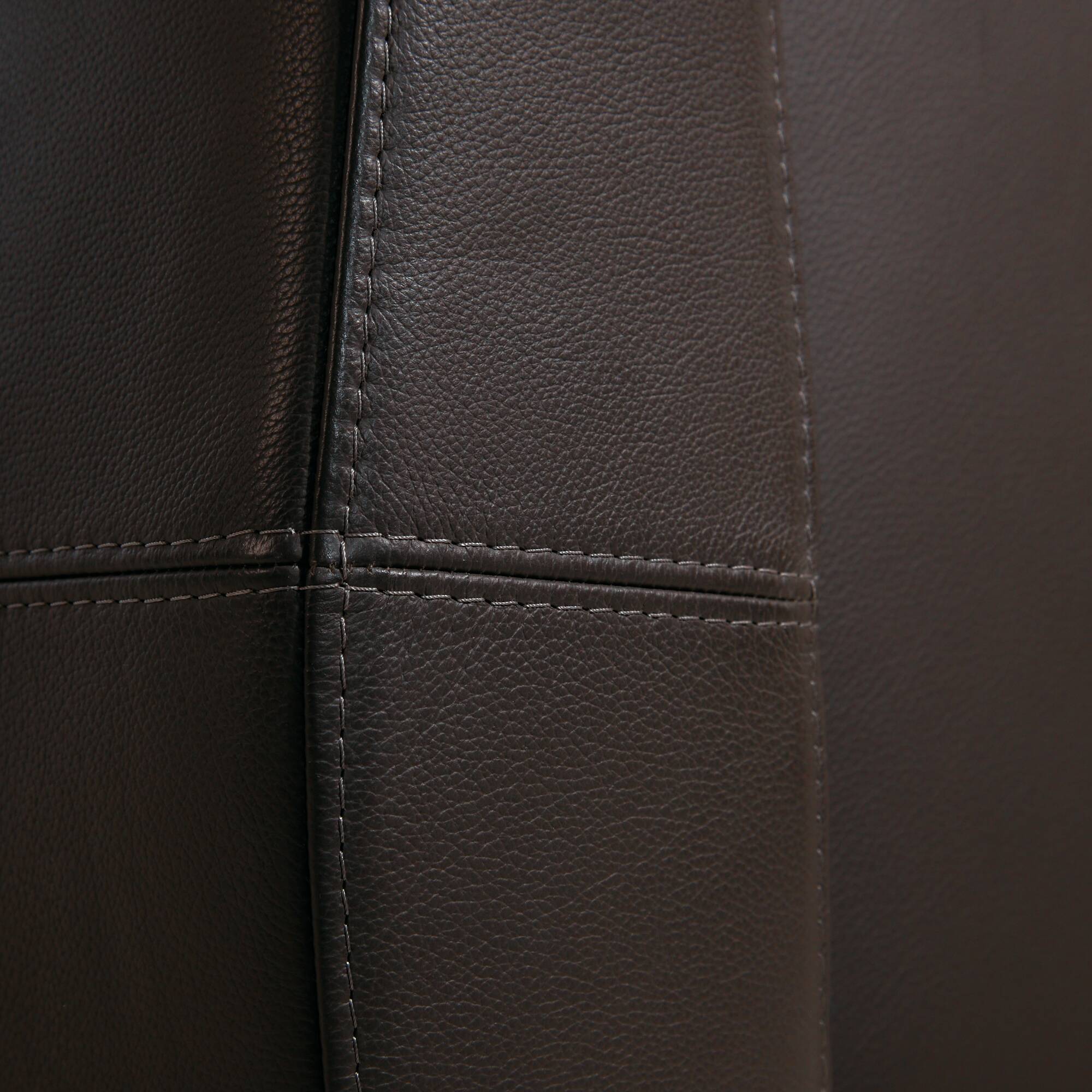 Visalia leather armchair by Coalesse