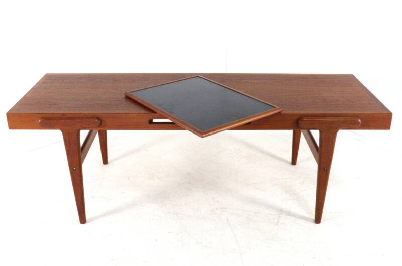 Ejvind A. Johansson pour table basse Ivan Gern avec plateau - design danois