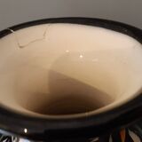 Superb large ceramic vase/jar Vallauris Jacques Laurent