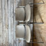 Pair of stackable chairs by Giancarlo Piretti for Castelli