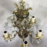 5-light cage chandelier