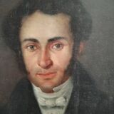 Oil on canvas 19th century man