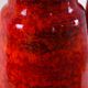 Vase en céramique rouge, design allemand, années 1960, fabriqué en Allemagne de l'Ouest.