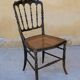 Napoleon III Chair in wood and cannage, twenties