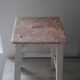 Old patinated stool