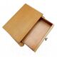 Table de chevet vintage 1950 bois clair