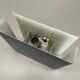 rare cubic Charlotte Perriand LES ARCS Style Wall Light by COSACK, Germany