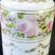 2 Old toilet bottles in Opaline NAPOLEON 3 hand painted