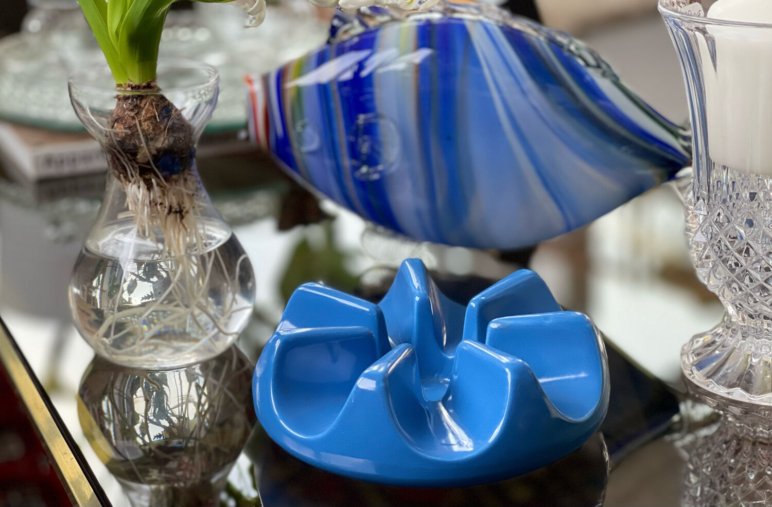 Vintage candle holder 1970