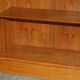 Pair of large open bookshelves Poul Hundevad Mid Century Modern in teak