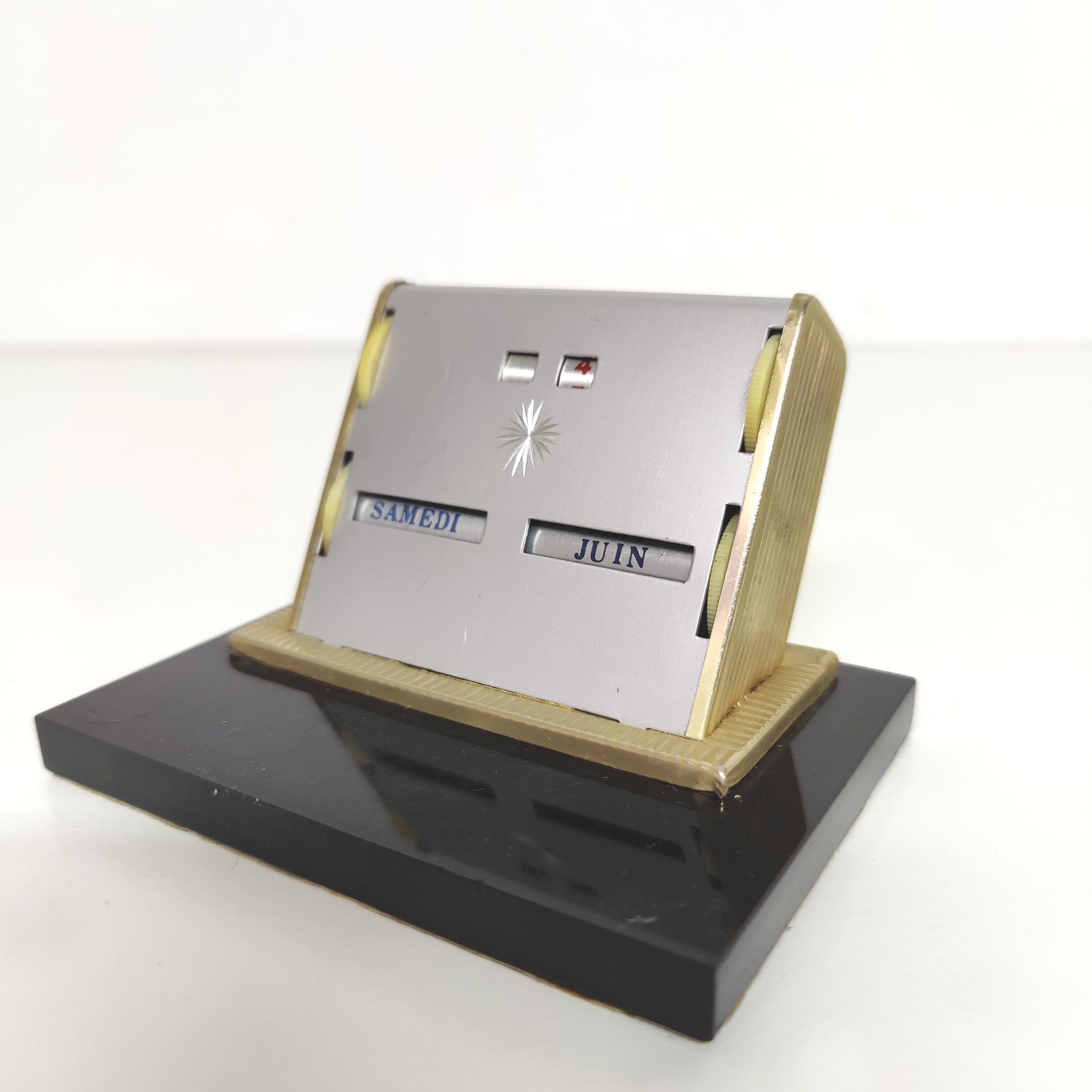 Perpetual office calendar 60s