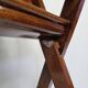 Folding teak magazine holder by Cees Braakman