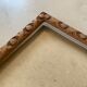 Old frame carved wood 29x41cm