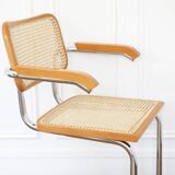 Cesca B64 Breuer armchair Made in Italy - Seat cane redone