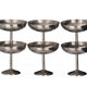 6 stainless steel ice cream cups Guy Degrenne 1970
