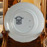 English earthenware service, CP monogram, ducal crown, 109 pieces