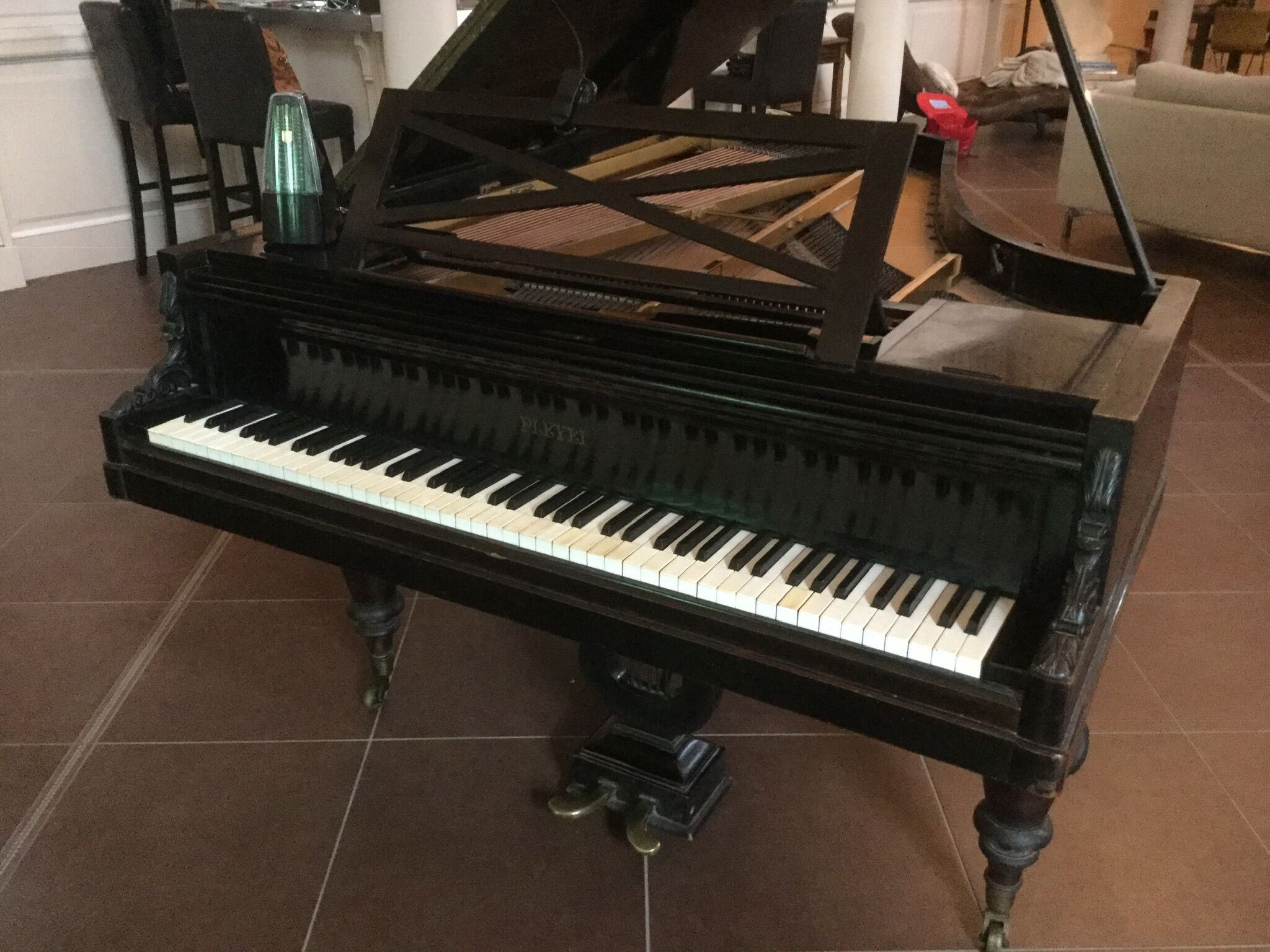 Piano half-grand year 1892 Pleyel
