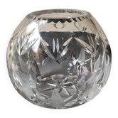 Vintage Nachtmann Spherical Vase. Crystal. Dimensions: 13 x 15 cm