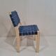 Alvar Aalto dining chair produced by Artek, model 611