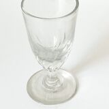 verre à pied à absinthe ancien, 1900, XIXème, soufflé bouche