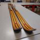 Vintage wooden skis Rossignol Hickory Olympic model 204 cm