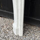Louis XV style Carrara marble fireplace circa 1880