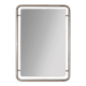 Italian space age wall mirror from the 60s/70s – tubular chrome –