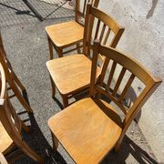 Set of 6 bistro chairs