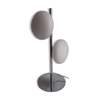 Italian design lamp Fabas Luce – Double adjustable pebble – Chrome &