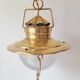 Holophane marine wall light in brass