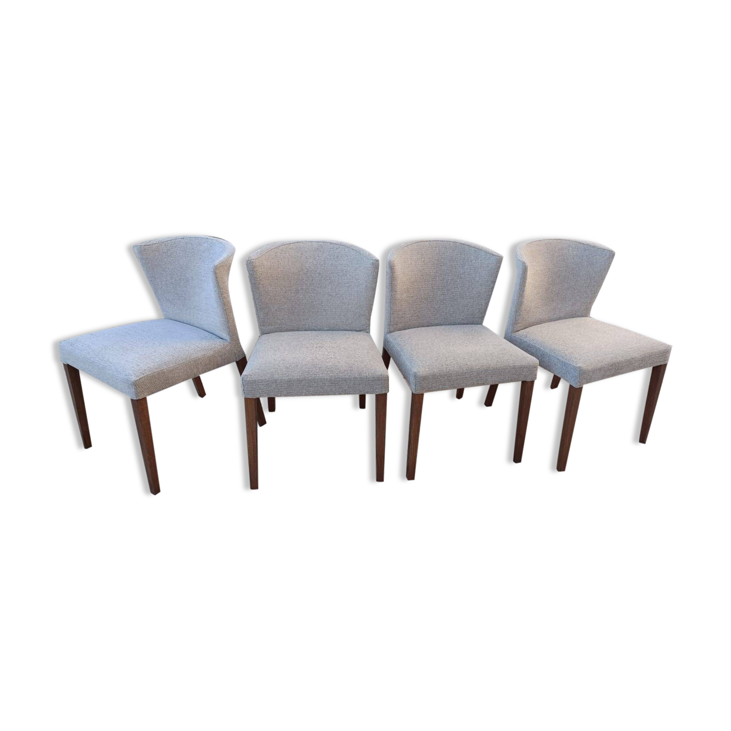 4 Valentina model chairs by Habitat, renovated