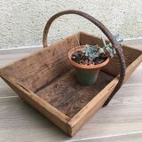 Vintage gardener's basket