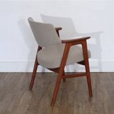 Danish teak armchair by E kirkegaard 1960