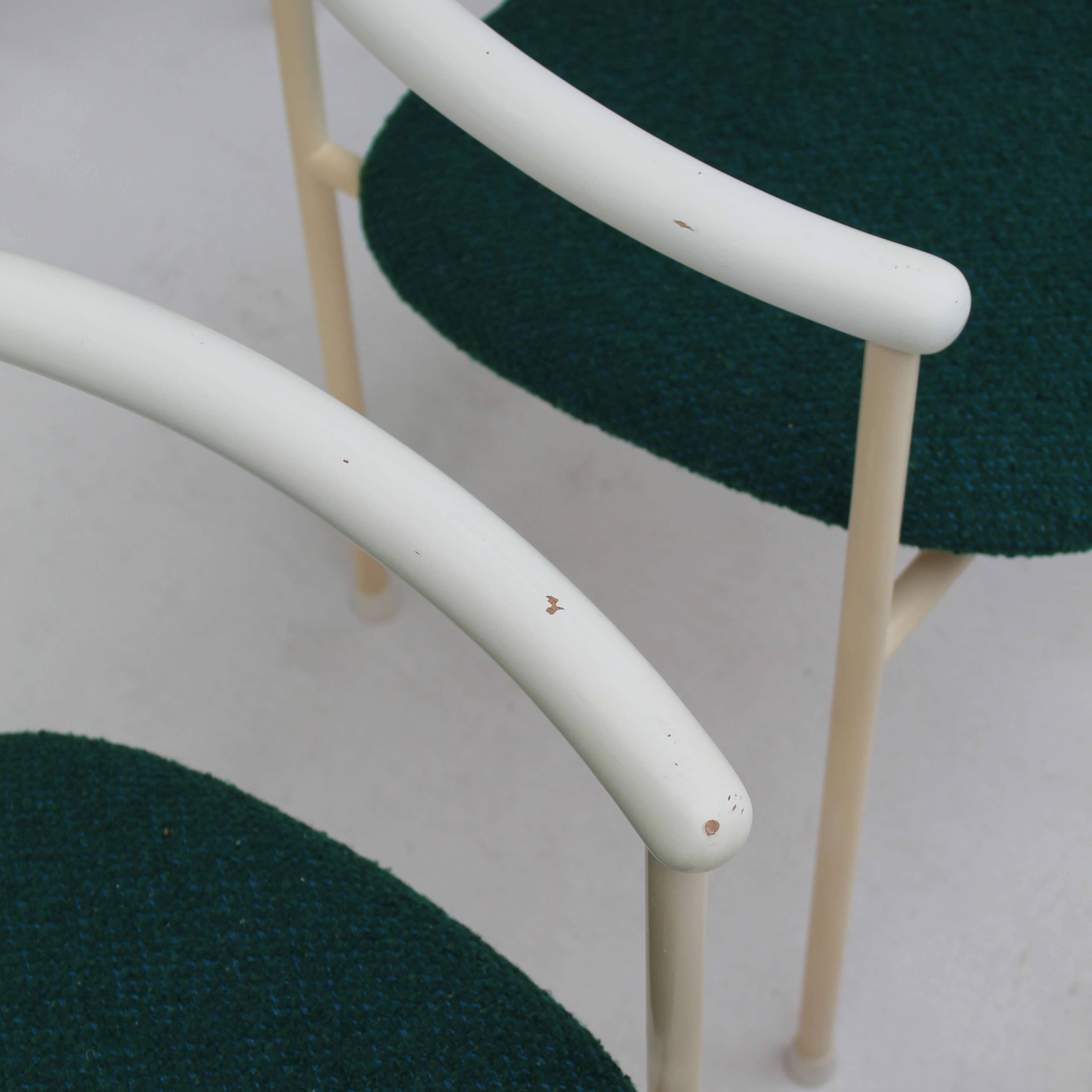 Set Italian dining chairs
