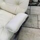 Pair of Armchairs and Ottoman, "Joker" Model, Large Leather Model