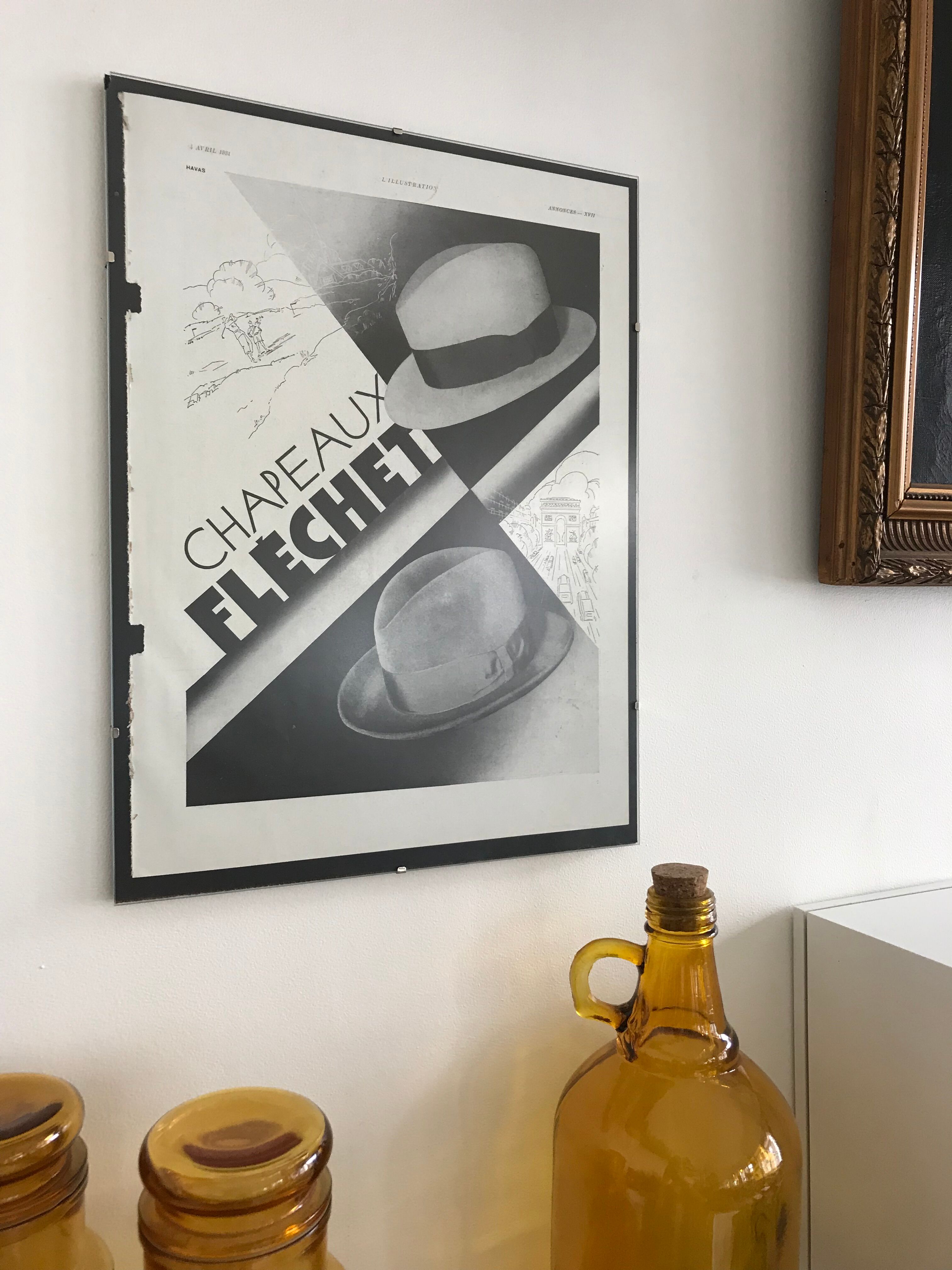 Advertising poster Flexet 1931