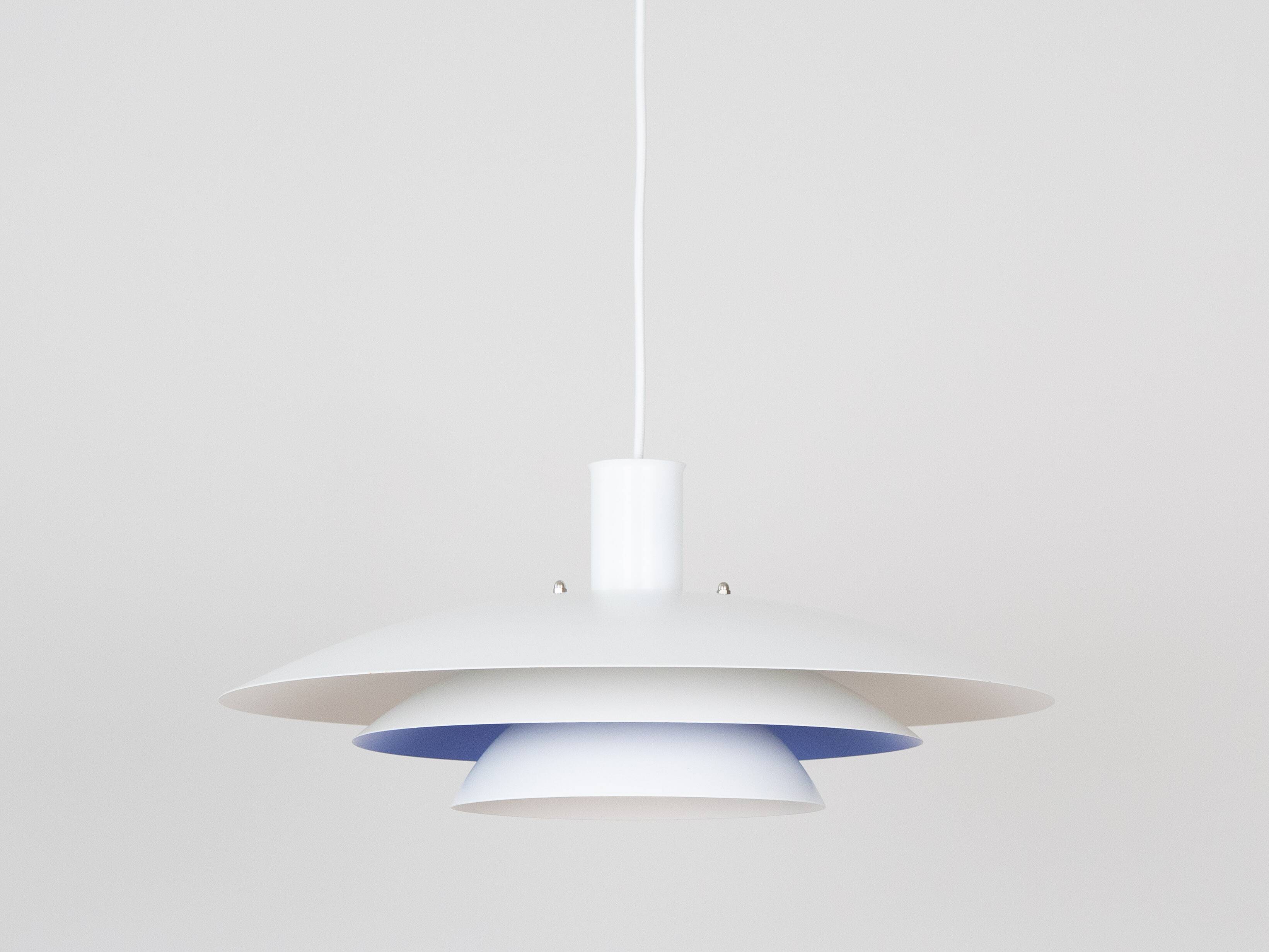 Suspension vintage danoise Form light, années 1980