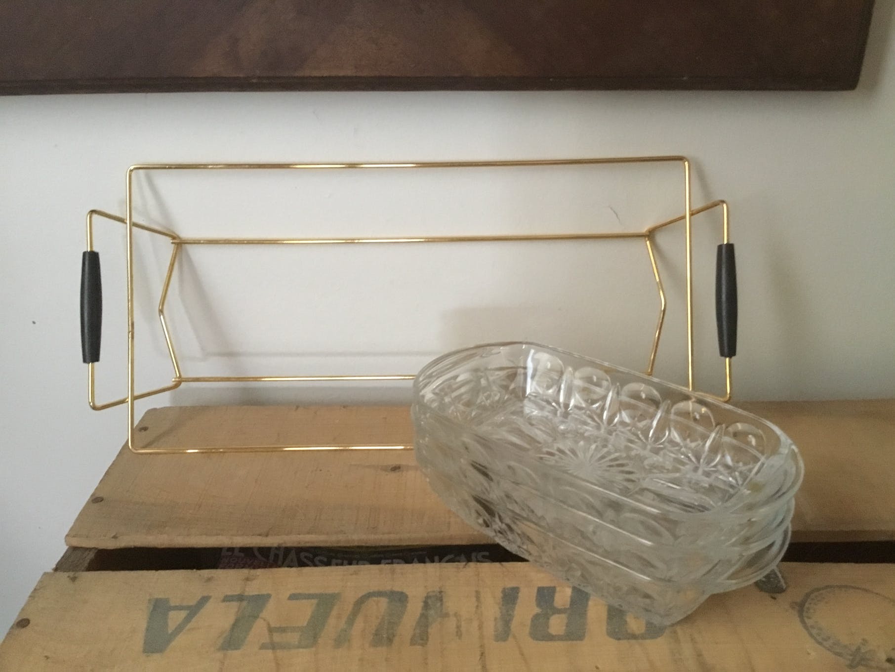 Vintage appetizer tray