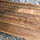 Antique French oak dining table, early 1900s - large farmhouse table for 12 people
