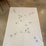 Hand embroidered tablecloth