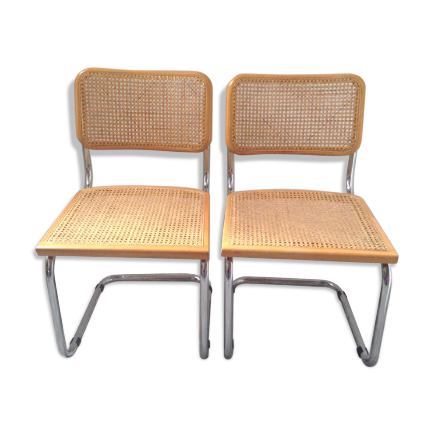 Cesca B32 chairs design Marcel Breuer