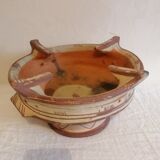 Pot cover, vase holder. Berber terracotta from the 50s.