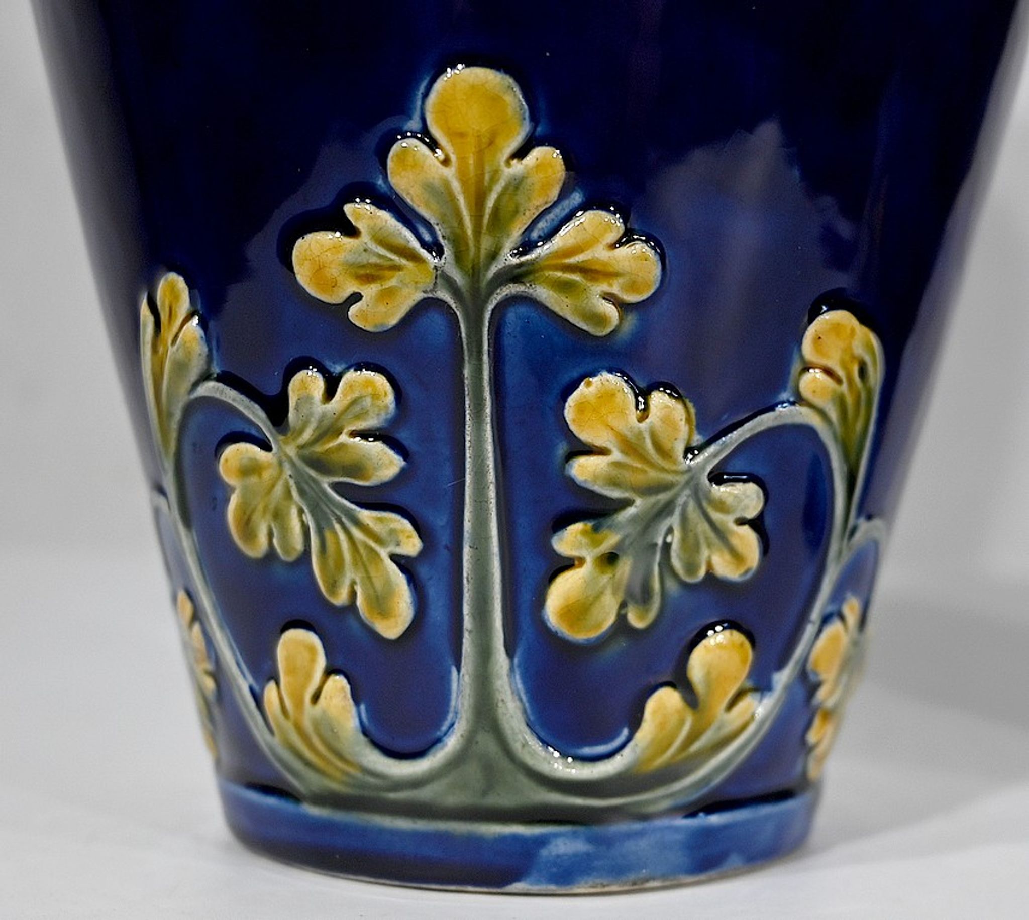 Paire de vases en céramique, art nouveau - 1900